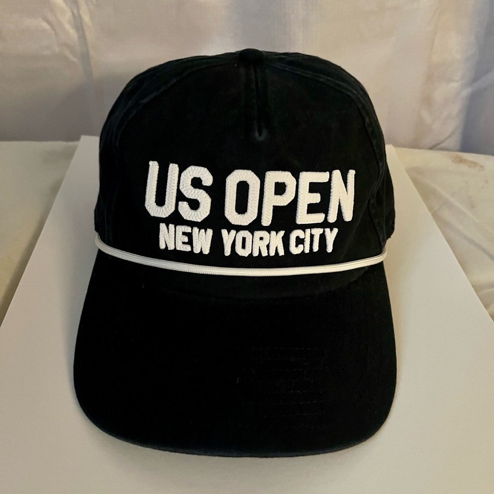 Vintage American Needle US OPEN NYC Tennis Hat Snapback Embroidery Rare